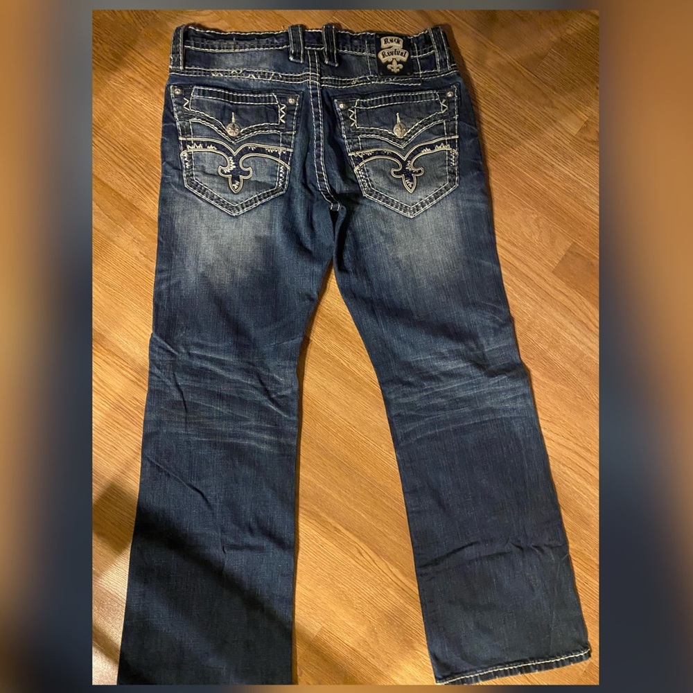 💸SOLD💸Men's Rock Revival Jeans 36X32 Buckle